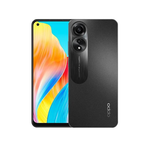 Oppo A78 - 8Go+ 256Go - 6,43" FHD+ 5000mAh - Mist Black
 Fiche Technique et Prix au Maroc