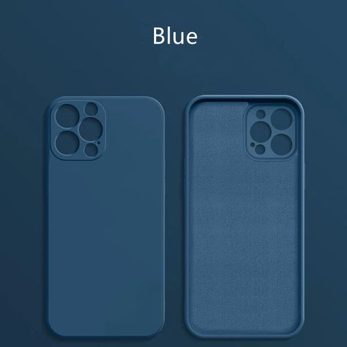 Pochette silicone pour iphone 13 pro Max Housse Bord Fort,Cover,Dane Bleu
 Fiche Technique et Prix au Maroc
