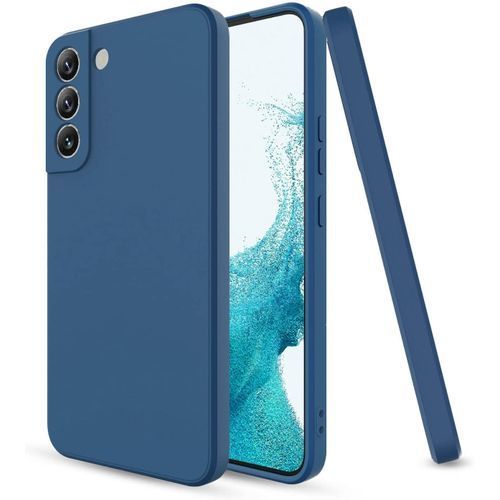 Samsung  S22 Plus Protection Étui Antichoc Silicone Bleu
 Fiche Technique et Prix au Maroc