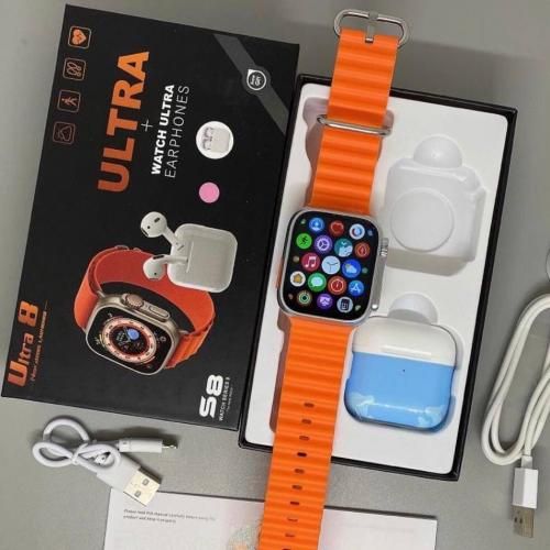 Smart Watch série 8 Ultra + Airpods
 Fiche Technique et Prix au Maroc