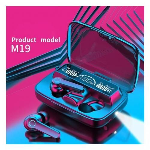 TWS M19 Écouteur Bluetooth Contrôle Tactile Mains Libres et Réduction du Bruit Étanche - Noir
 Fiche Technique et Prix au Maroc