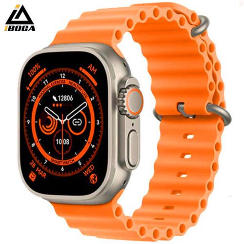 iboga Monter Connectée ultra smartwatch intelligente 4 bracelets
 Fiche Technique et Prix au Maroc