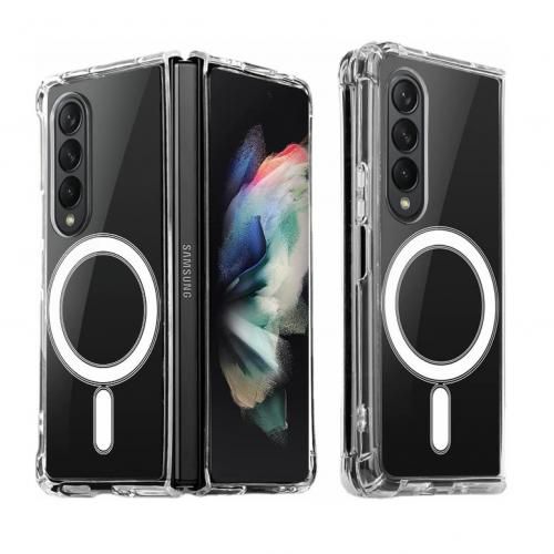 Coque pour Samsung  Galaxy Z Fold 3 Magsafe Magnétique Antichoc (Transparent )
 Fiche Technique et Prix au Maroc