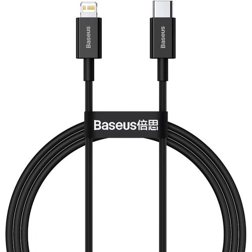 Baseus Câble de données de charge rapide  Type-C iP PD 20W noir
 Fiche Technique et Prix au Maroc