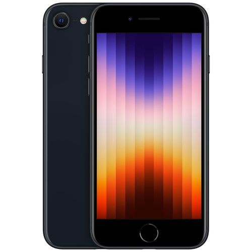 Apple iPhone SE 3ᵉ Génération (64Gb / 4Gb RAM) Minuit 5G Midnight A15 Touch ID 4,7"
 Fiche Technique et Prix au Maroc