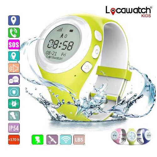 Locawatch kids Montre GPS/Téléphone portable+SOS....
 Fiche Technique et Prix au Maroc