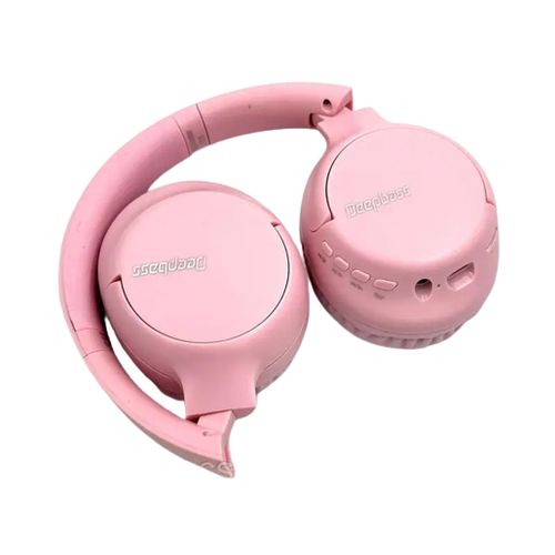 Deep Bass R1 ecouteurs Casque Bluetooth V5 + sans fil  TSuppor TF Card-FM-Audio input ROSE
 Fiche Technique et Prix au Maroc