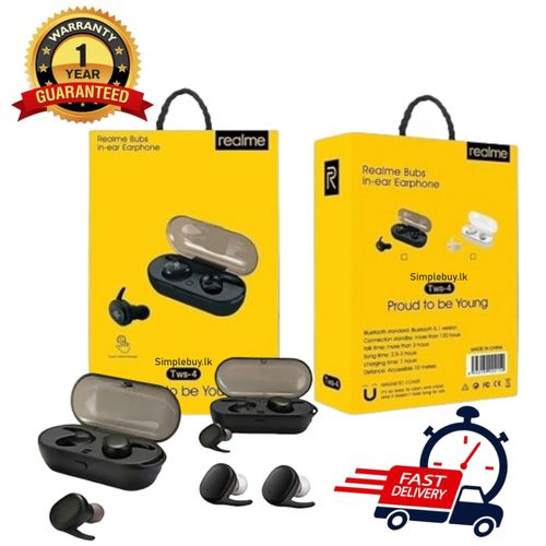 realme Écouteurs Bluetooth sans fil Contrôle Tactile
 Fiche Technique et Prix au Maroc