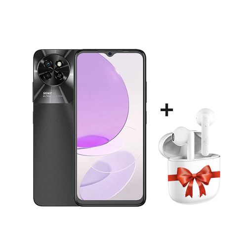 Itel S23 - 6.6" - 8GB (4 + 4GB) - 128GB - 50MP - Starry black + Itel Buds
 Fiche Technique et Prix au Maroc