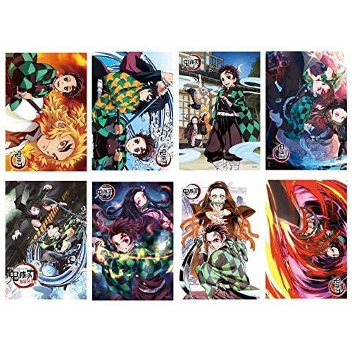 8 Poster plastifiè  (30 cm/ 21 cm) Demon Slayer Poster Anime Japonais
 Fiche Technique et Prix au Maroc