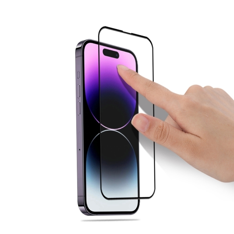 Pour iPhone 15 Pro Max 2.5D Full Glue Full Cover Protecteur d'écran en verre trempé - 2