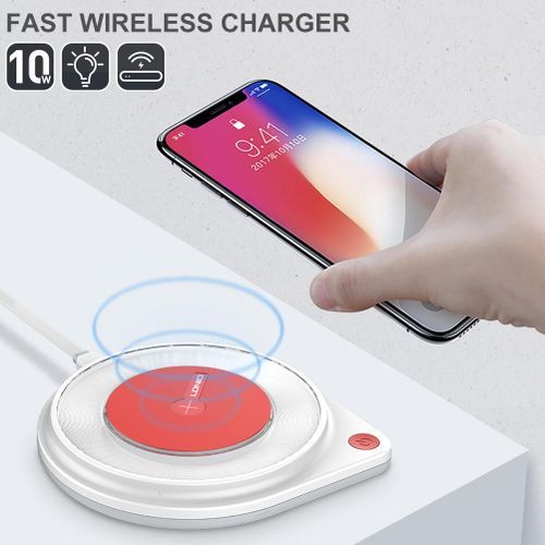 Ldnio CHARGEUR SANS FIL AW001 LAMPE LED Pad 10W Fast Charge pour Samsung iPhone
 Fiche Technique et Prix au Maroc