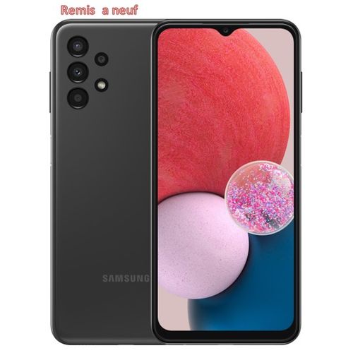 Samsung Galaxy A13 6.6"  4GB RAM + 64GB ROM -Chargeur Non inclus - Remis a neuf
 Fiche Technique et Prix au Maroc