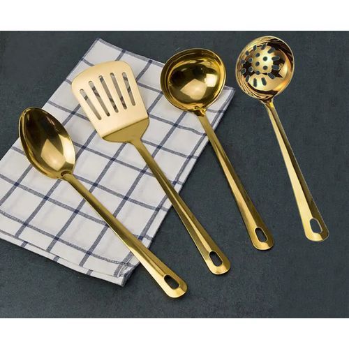 Offfre Cuillère de cuisine en acier inoxydable spatule ustensiles de
 Fiche Technique et Prix au Maroc