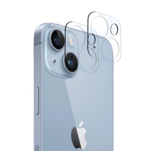 Protecteur d'écran en verre trempé pour objectif de caméra arrière pour iPhone 14 /iPhone 14 plus
 Fiche Technique et Prix au Maroc