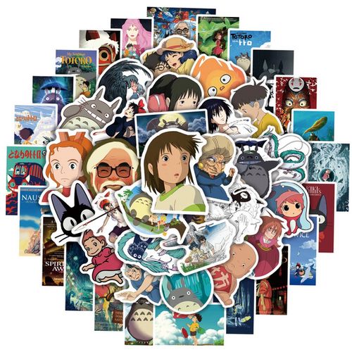 25 J04 Japanese Anime Stickers Ghibli Hayao
 Fiche Technique et Prix au Maroc