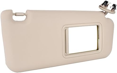 XINLIN Pare-soleil côté passager droit beige pour Toyota RAV4 2006-2013 avec miroir et éclairage de vanité remplace # 74310-42452-B2, 74310-42452-A1
 Fiche Technique et Prix au Maroc