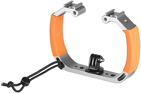 Selens Plate-forme de plongée sous-marine pour caméra d'action avec supports pour chaussures froides, dragonne, vis 1/4, vis 3/8. Compatible avec GoPro Hero 11, Hero 10, Hero 9, Hero 8 7 6, DJI Osmo Action 1 2 3 et Insta360
 Fiche Technique et Prix au Maroc