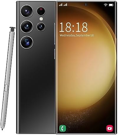 WV LeisureMaster C23 + 5G Téléphone portable Android, 6 Go + 256 Go, téléphone débloqué Netcom complet, prise en charge double SIM, double veille, reconnaissance faciale, batterie ultra longue durée de 6000 mAh (noir)
 Fiche Technique et Prix au Maroc