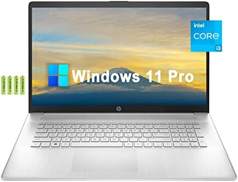 Ordinateur portable professionnel HP 17 17,3" HD+ [Windows 11 Pro]Intel 4 cœurs i3-1125G4 (Beat i5-1030G7), 32 Go de RAM DDR4, SSD PCIe 1 To, pavé numérique, charge rapide, Wi-Fi, Bluetooth 5, HDMI, USB, avec batterie
 Fiche Technique et Prix au Maroc