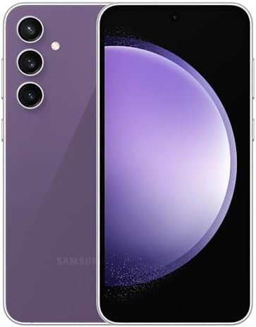 SAMSUNG Galaxy S23 FE Téléphone portable 256 Go Smartphone Android débloqué Longue durée de vie de la batterie Processeur haut de gamme Écran en verre Gorilla résistant Appareil photo haute résolution 50 MP Version américaine 2023 Violet
 Fiche Technique et Prix au Maroc