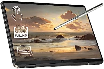 HP 2023 Dernier ordinateur portable phare Envy x360 2 en 1 à écran tactile 15,6", Hexa-Core AMD Ryzen 5 7530U (Beat i7-11370H), 8 Go de RAM, 1024 Go PCIE SSD, clavier rétroéclairé, avec stylet, Windows 11 Famille, Argent
 Fiche Technique et Prix au Maroc