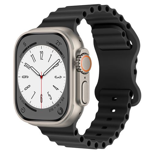 Bracelet Océan Noir pour Apple watch 42/44/45/49mm
 Fiche Technique et Prix au Maroc