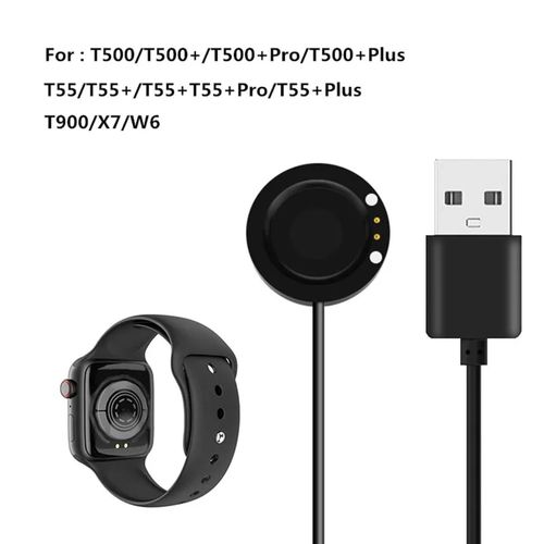 Chargeur magnétique pour montre T500,t500pro,T500 plus
 Fiche Technique et Prix au Maroc