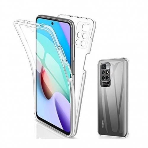 Coque 360 pour Xiaomi Redmi 10 Arrière Rigide et Avant Souple Antichoc Transparent
 Fiche Technique et Prix au Maroc