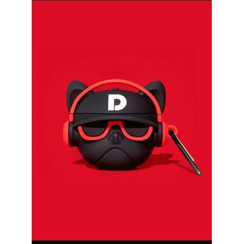 Coque protection en silicone pour Airpods Pro  pochette chien a lunette
 Fiche Technique et Prix au Maroc