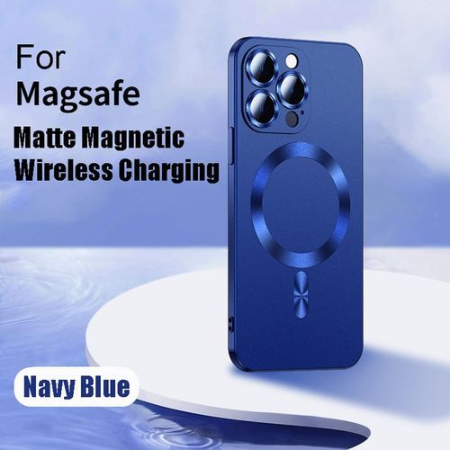 Fashion Case Coque magsafe pour Iphone 13 pro Max protége camera Bleu Haute Qualité
 Fiche Technique et Prix au Maroc
