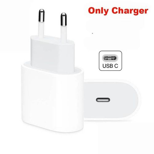 General Adaptateur Secteur USB Type-C PD 20W pour iPhone 12 Pro Max - Charge rapide
 Fiche Technique et Prix au Maroc