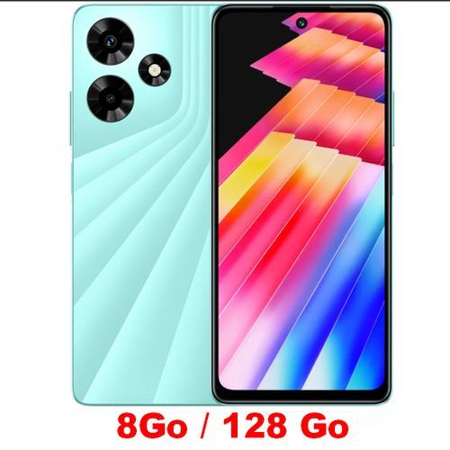 Infinix Hot 30 (8GB Ram / 128GB ) - Helio G88 Gaming -50 MP -Dual Sim -5000 mAh- GREEN
 Fiche Technique et Prix au Maroc