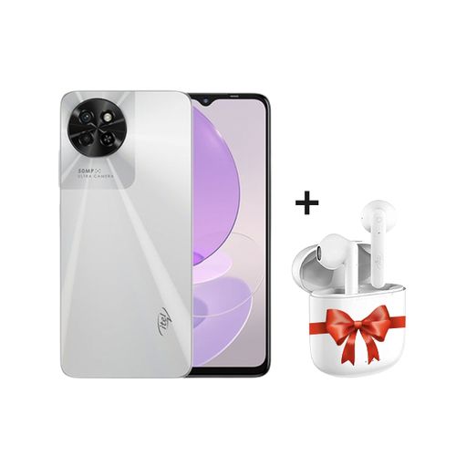 Itel S23 - 6.6" - 8GB (4 + 4GB) - 128GB - 50MP - Mystery White + Itel Buds
 Fiche Technique et Prix au Maroc