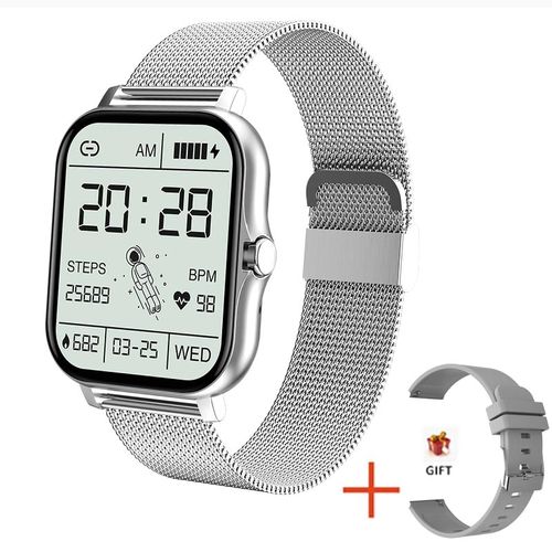 Lige Montre connectée sportive pour hommes et femmes, 2 Bracelet GRIS .
 Fiche Technique et Prix au Maroc