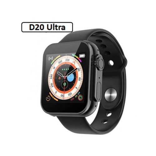 Nouvelle montre intelligente D20 ultra intelligent Étapes Surveillance Bluetooth la couleur Noir
 Fiche Technique et Prix au Maroc