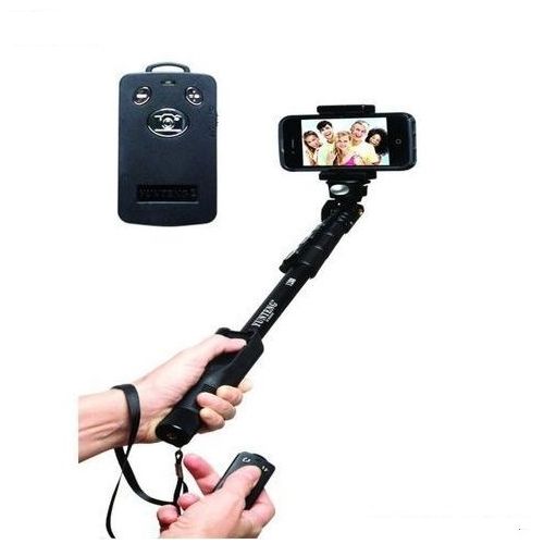 Perche Selfie Complete 1M25 Pro télescopique Télécommande Bluetooth
 Fiche Technique et Prix au Maroc