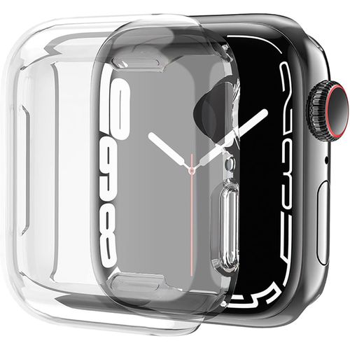Pochette Pour Apple Watch serie 4 serie 5 serie 6 , 44mm Cover Coque iWatch Film Protection Ecran Transparent
 Fiche Technique et Prix au Maroc