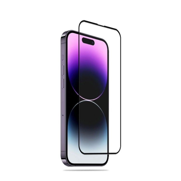 Pour iPhone 15 Pro Max 2.5D Full Glue Full Cover Protecteur d'écran en verre trempé - 1