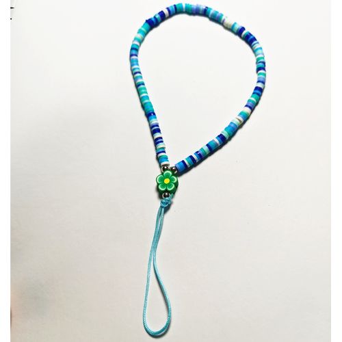 Sangle Lanière Phone Strap Avec Fleur Et Perles BY ELEGANCY CORNER
 Fiche Technique et Prix au Maroc