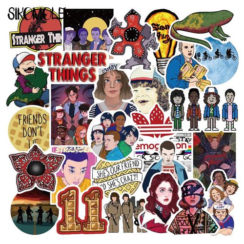 stranger Things Autocollant Planche À Roulettes Snowboard Moto Vélo Guitare Ordinateur LOT/30 pcs
 Fiche Technique et Prix au Maroc