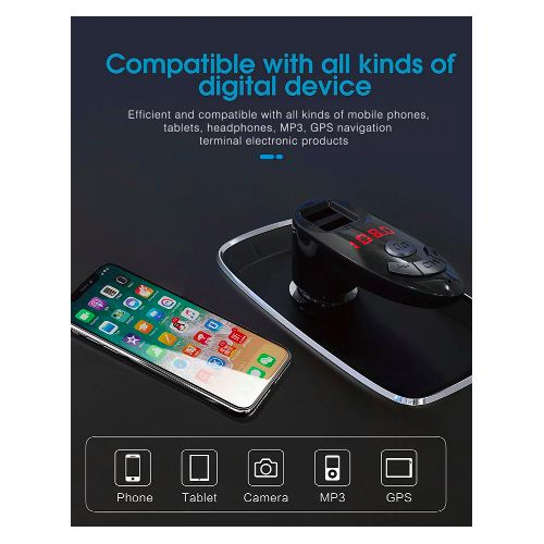 Multifonction allume-cigare USB voiture lecteur mp3 double chargeur de voiture
 Fiche Technique et Prix au Maroc