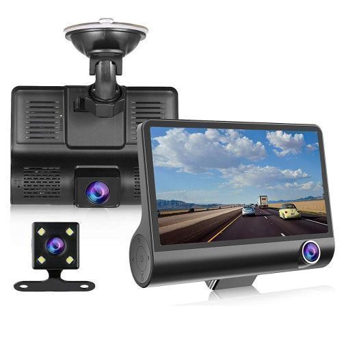dashcam DVR Voiture 3 camera ful hd 1080p
 Fiche Technique et Prix au Maroc