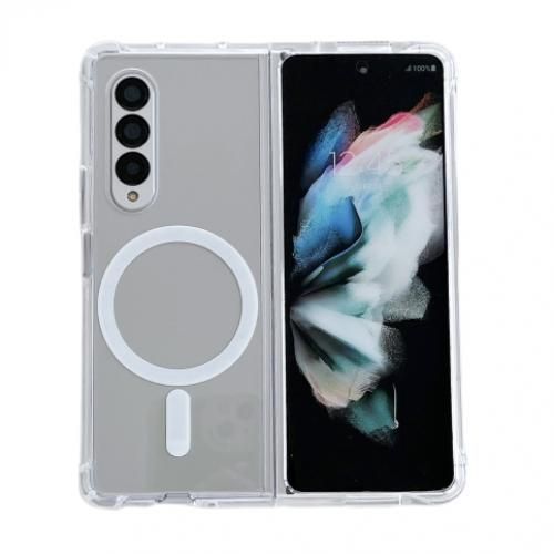 Coque pour Samsung  Galaxy Z Fold 4 Magsafe Magnétique Antichoc (Transparent )
 Fiche Technique et Prix au Maroc