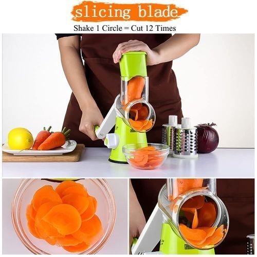 Cutter Slicer végétale Cutter Kitchen Tool Manual Multifunctional 3 Lames
 Fiche Technique et Prix au Maroc