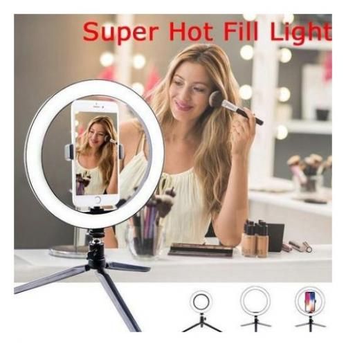 Astro Lighting Ring Light 26 Cm pour Makeup Artist YouTuber Video Photography avec mini support
 Fiche Technique et Prix au Maroc