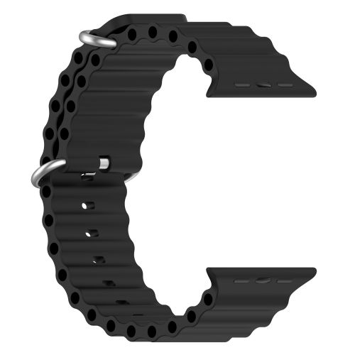 Bracelet Océan pour Apple watch Noir 42/44/45/49mm
 Fiche Technique et Prix au Maroc