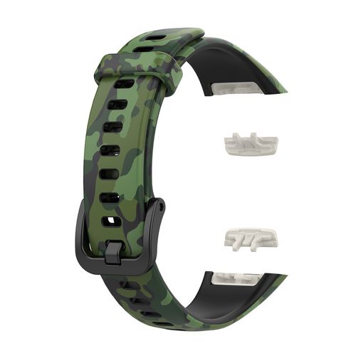 Bande de remplacement Bracelet Vert Camouflage pour Huawei Band 6
 Fiche Technique et Prix au Maroc