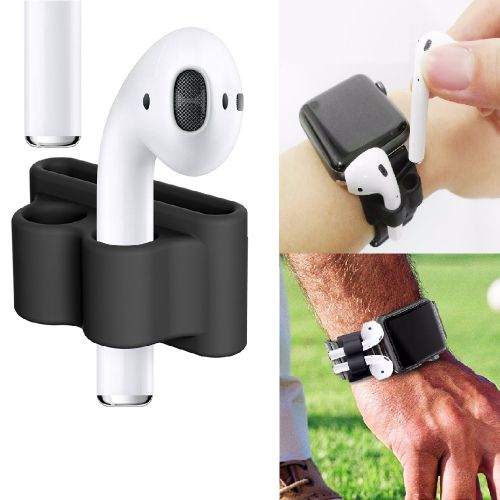 support pour écouteurs Airpods TWS Anti-perte Silicone Bluetooth noir
 Fiche Technique et Prix au Maroc