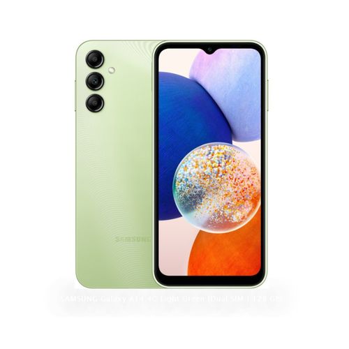 Samsung Galaxy A14 6.6" 4G LTE (4GB RAM + 128GB ROM) - 50 Mpx - Vert
 Fiche Technique et Prix au Maroc